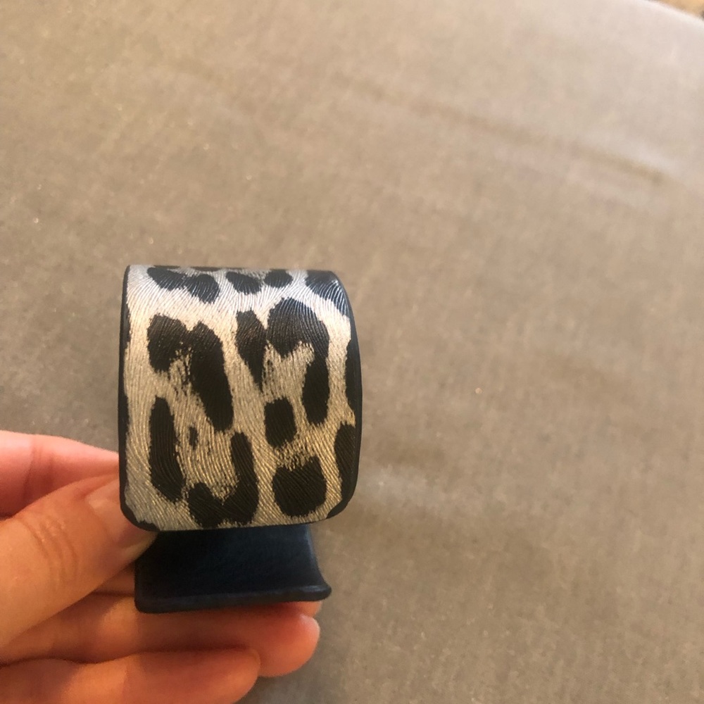 Cheetah cuff bracelet